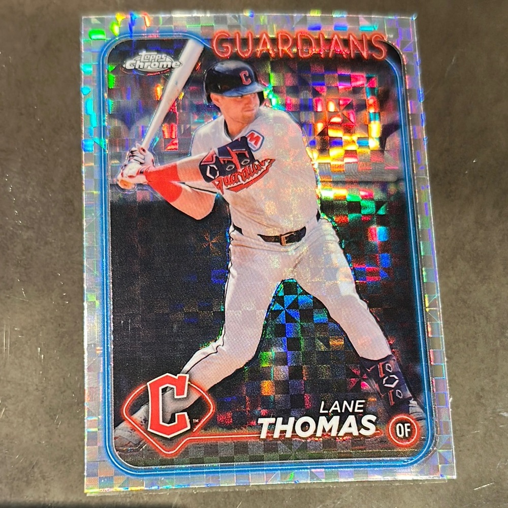 Topps Chrome Guardians Holographic Card